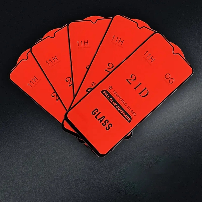 Professional toughened film factory 21d screen protector for iphone 14 13 12 11 for Samsung 