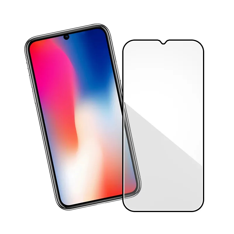 The New Listing high quality and low price 21D mobile phone full sticker tempered glass film 21d screen protector 