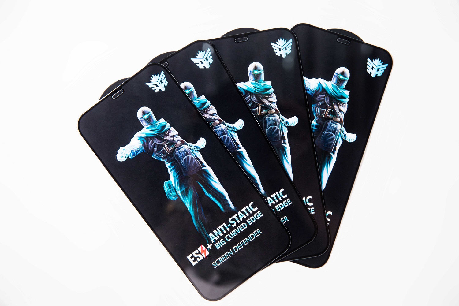 ultrathin 2.5d eagle esd anti-static tempered glass for iphone 0.33mm anti-static screen protector 