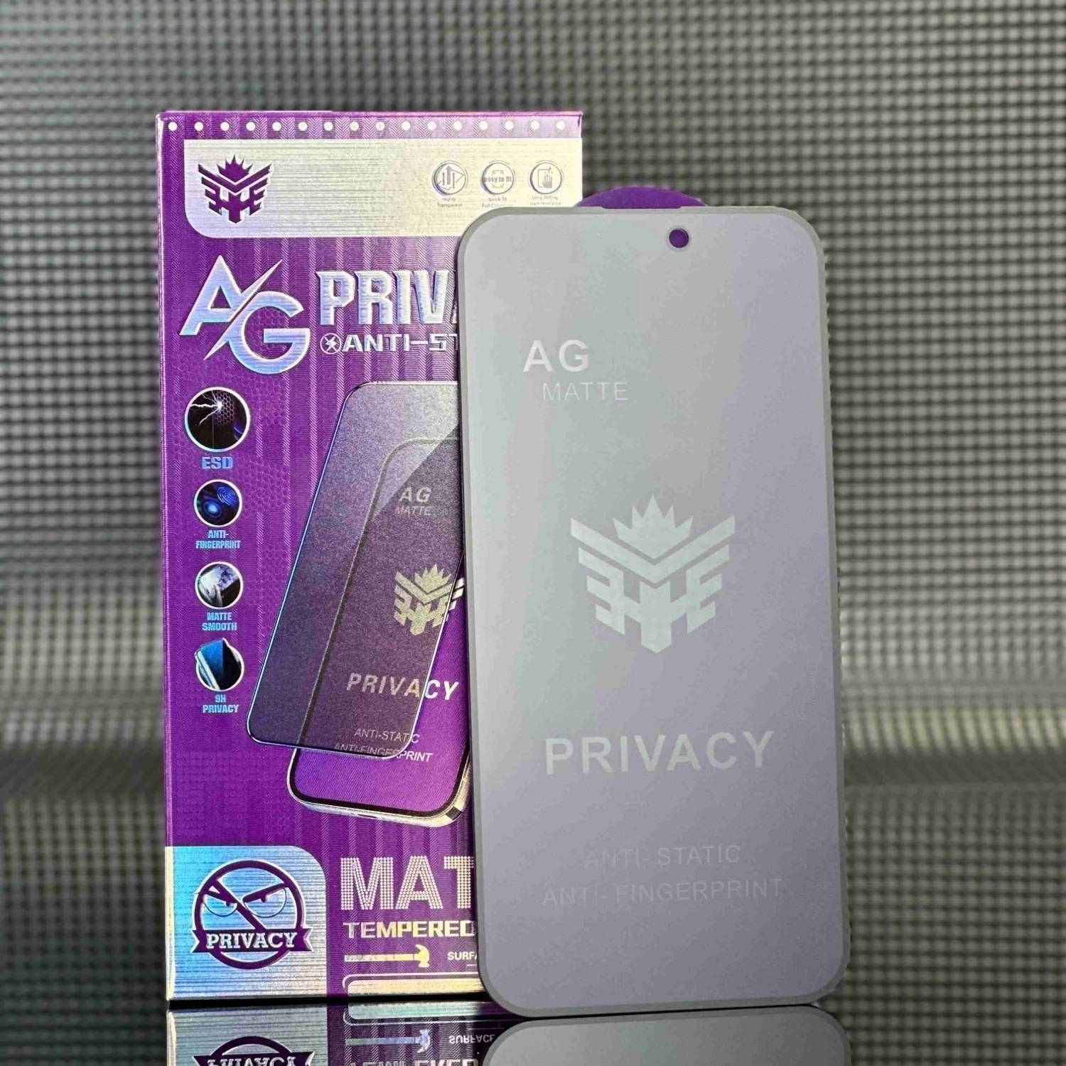 best high quality AG matte privacy screen protector matte screen protector for Cell phone 