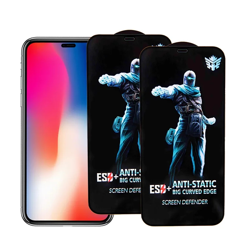 High Quality 0.33mm 9H ESD Anti Static Tempered Glass Screen Protector Tempered Film Membrane 